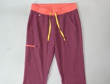 Figs W18SW2005P Women's Zamora Jogger Scrub Pants. Purple, Size SP. EUC 