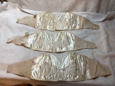 3 vintage 40s 50s Garcrest strapless bullet Brassiere Women Size 32 A B-11.