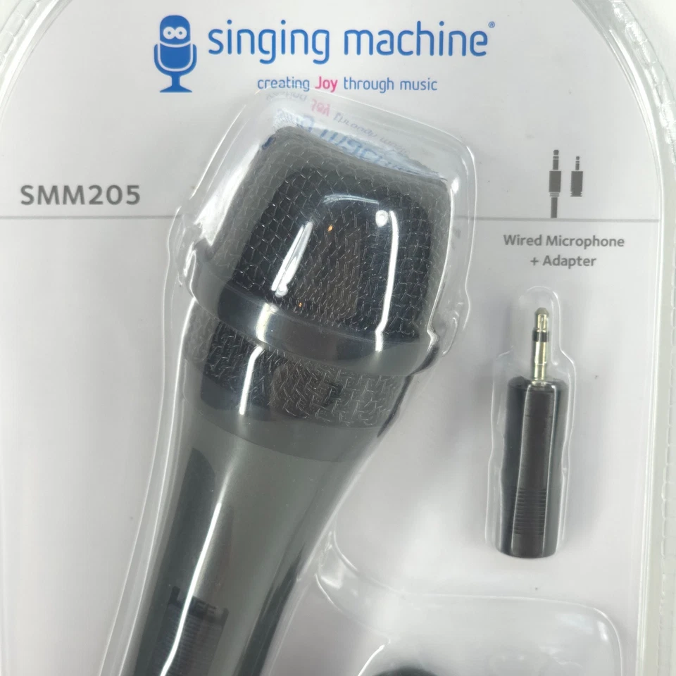 Wired Microphone for Karaoke Black Unidirectional Dynamic Vocal Microphone NEW - Image 3 of 4