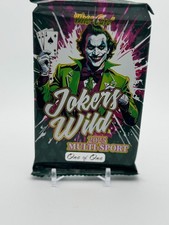 2025 Wild Card Card Multi Sport Jokers WIld One of One 1/1 Pack