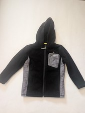 Eddie Bauer Kids Black Jacket With Hood Size Small 8 