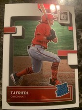 T J Friedl Rated Rookie  2022 Donruss Optic  Baseball #83