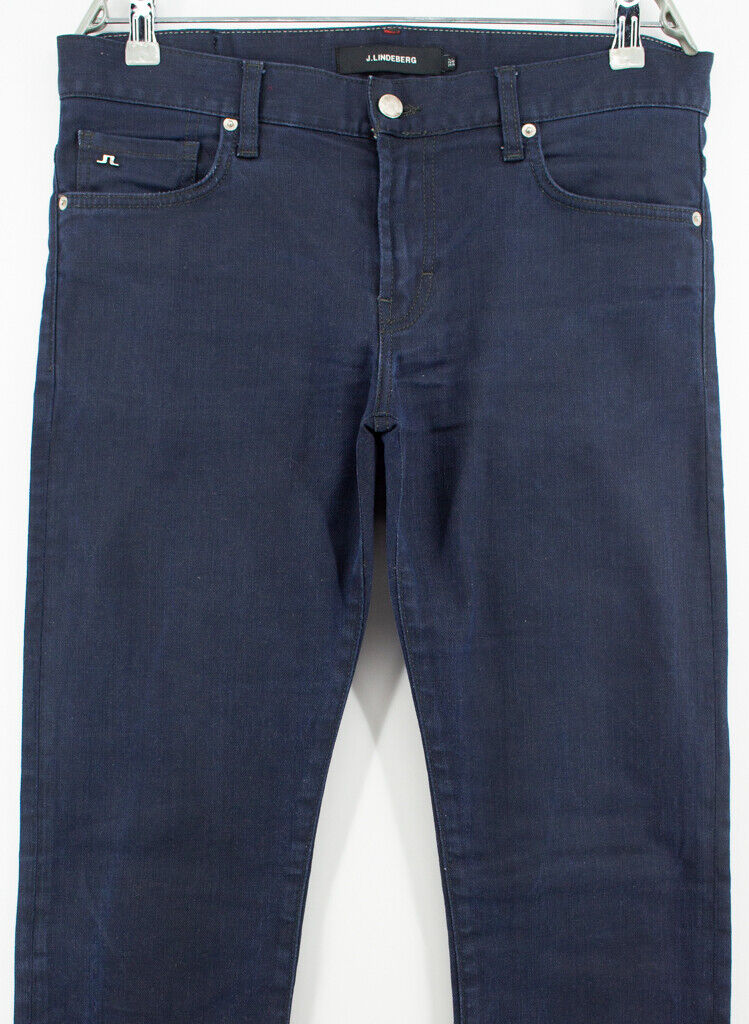 Overvloed Verpletteren Meenemen J.LINDEBERG Men Jay Dressed Blue Straight Jeans Size W34 L32 | eBay