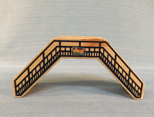 Vintage 1988 BRIO Wooden Footbridge 33358 - Excellent Condition w/ Brio Sticker