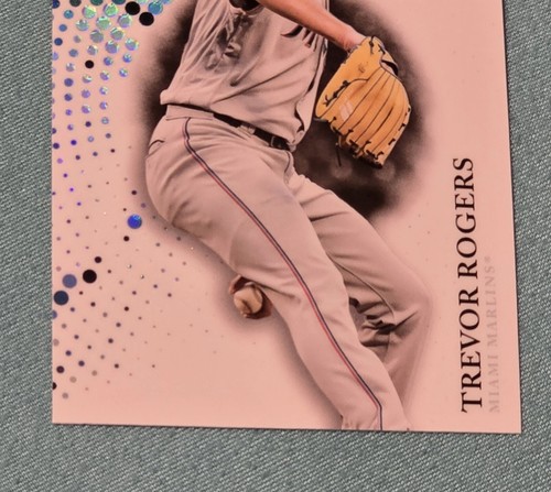 2022 Topps Pristine REFRACTOR Trevor Rogers MIami Marlins MLB BASEBALL #132 - Picture 4 of 4