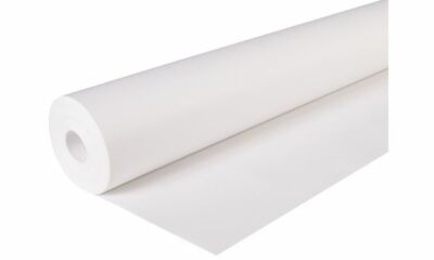 Clairefontaine Packpapier Kraft blanc 1mx10m ideal für Trockentechniken 60g weiß