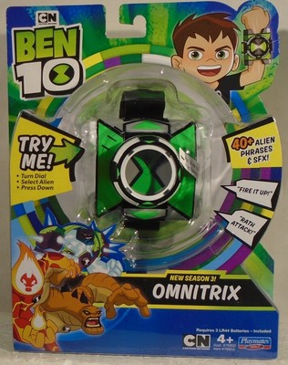 ben 10 season 3 omnitrix toy