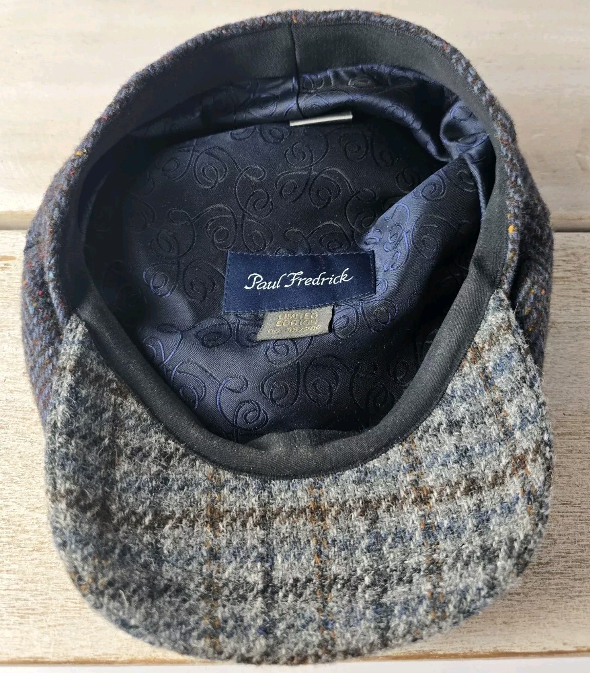 Paul Fredrick Men's GRAY Patchwork Wool Limited C… - image 5