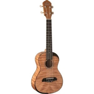 Oscar Schmidt OU800T Confort Series Ukulele de Tenor Acoustique de Flame Maple, naturel