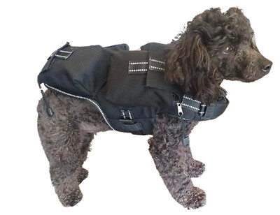 Size Small - CANINE WEIGHT SET  5 in 1 Weighted Dog Vest - Enhance Performance