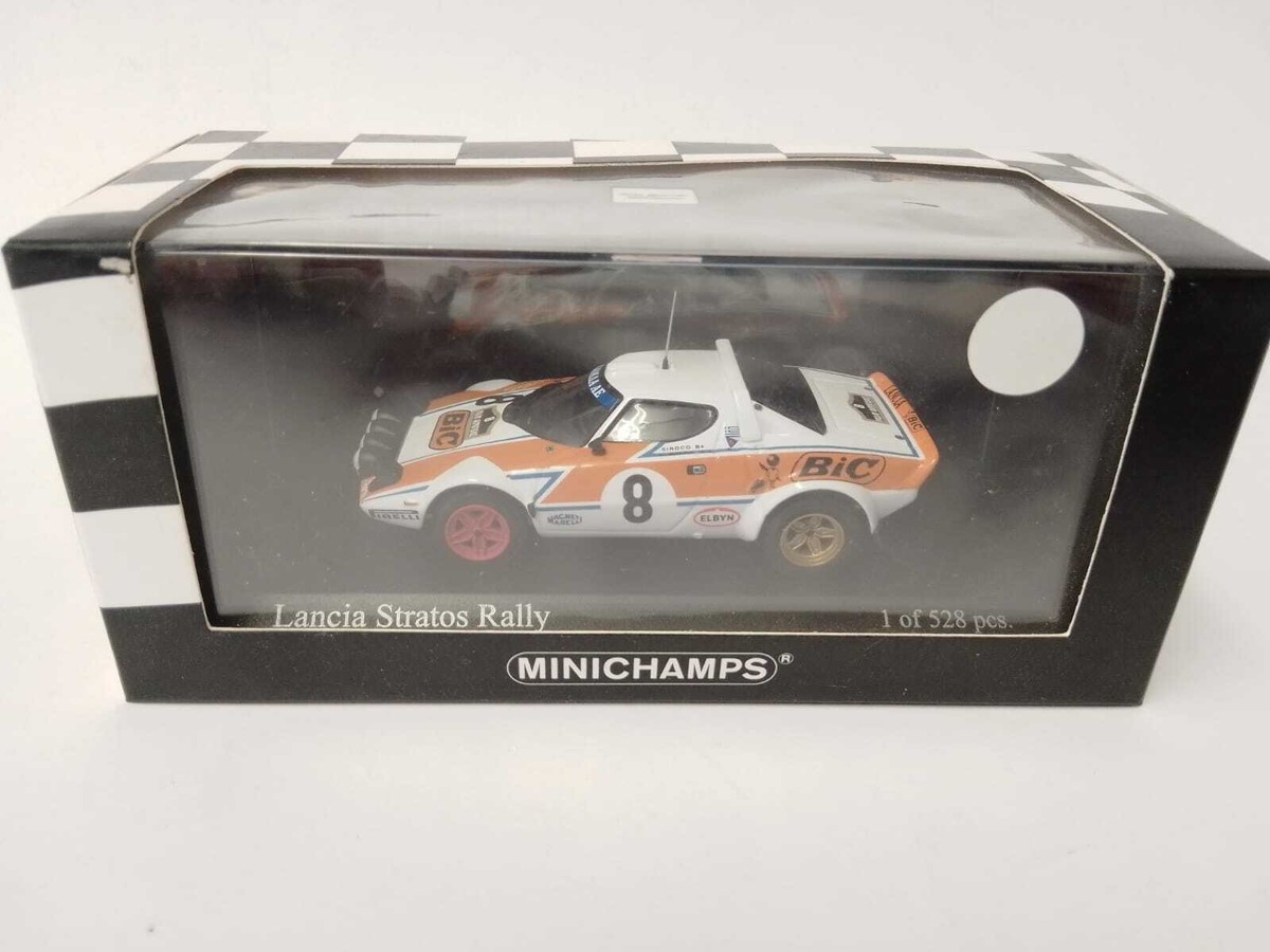 1:43 Minichamps Lancia Stratos Pirelli Rally 1978 Röhrl/ Geistdörfer #1