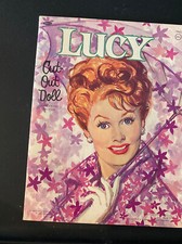 Lucille Ball LUCY Cut Out Paper Doll Set Whitman Multicolor, 1963, NEW/UNUSED