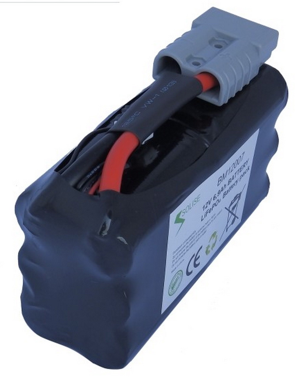 Batterie SOLISE Lithium pour moto custom à espace réduit 12V - 2