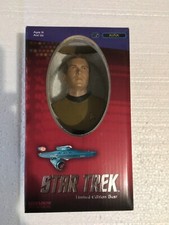 KIRK STAR TREK LIMITED EDITION BUST hand cast + hand numbered Collectible