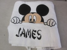 Walt Disney Mickey Mouse James 48" x 24" Bath Towel - New with Tag