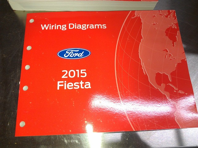 2015 Ford Fiesta Wiring Diagrams Repair Book Shop Manual NEW OEM | eBay