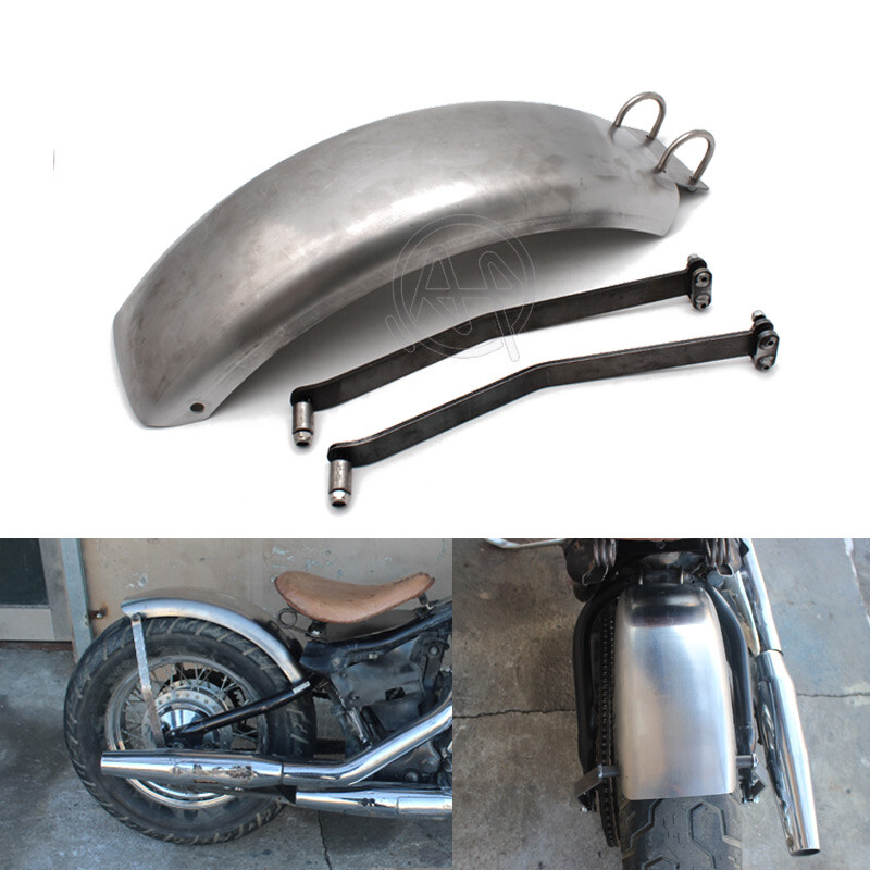 Shadow 400 Rear Fender Rails Honda Vlx Bobber Fender Handmade Steel Plate Rear Fender For Honda