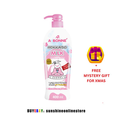 A BONNE HOKKAIDO MILK WHITENING LOTION Hokkaido Milk Nourish Skin 400ml