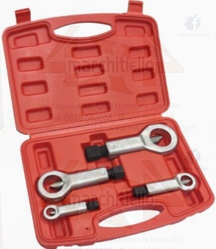 Set Rimozione Dadi 4 Pezzi 9-27mm | Kit Spaccadadi per Restauro Auto
