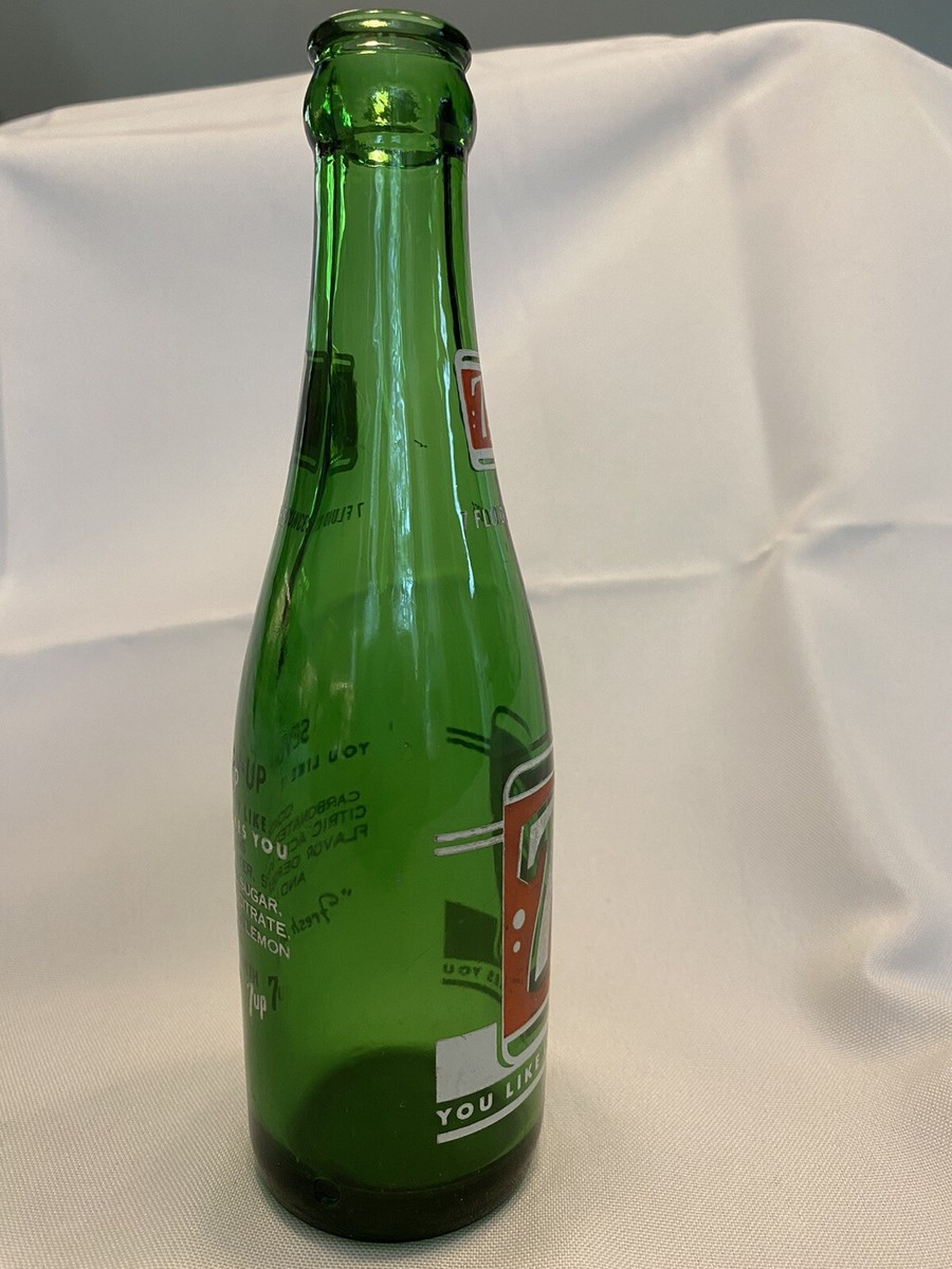 Rare Vintage Antique Soda Pop Glass Bottle 7UP Seven Up | eBay