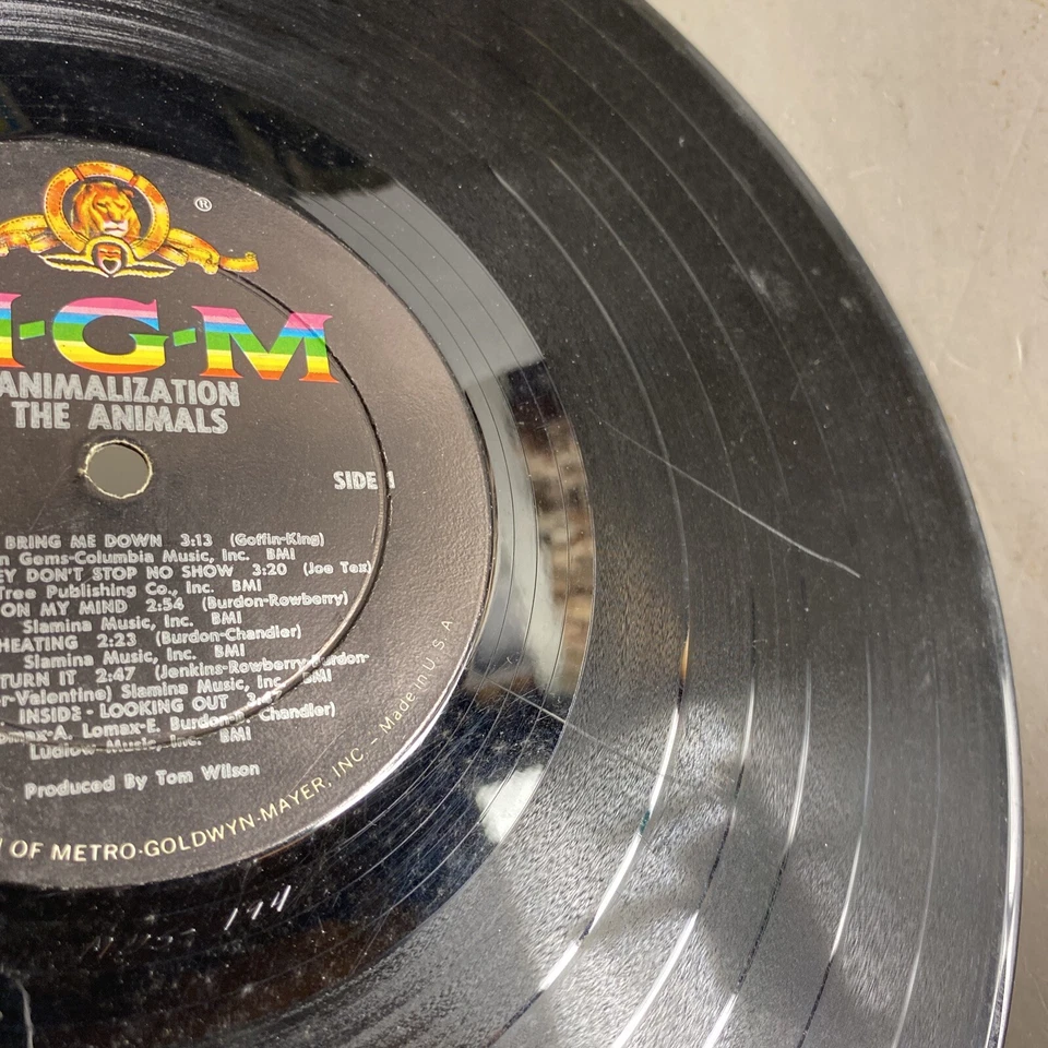 THE ANIMALS ANIMALIZATION MGM RECORDS SE-4384 EXCELLENT VINYL LP 113-46W Foto 3 de 4