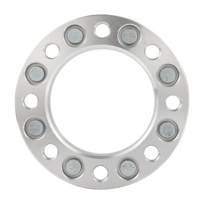 8x180 Wheel Spacers 2.5 Inch Compatible With GMC Sierra Compatible With Chevy Silverado 2500 3500 Trucks 14x1 5 Grade 12 9 Studs Set Of 2