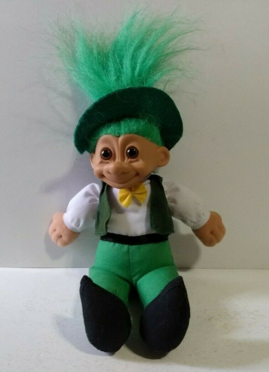 Russ Troll Doll Leprechaun St. Patrick's Day 8 inch plush