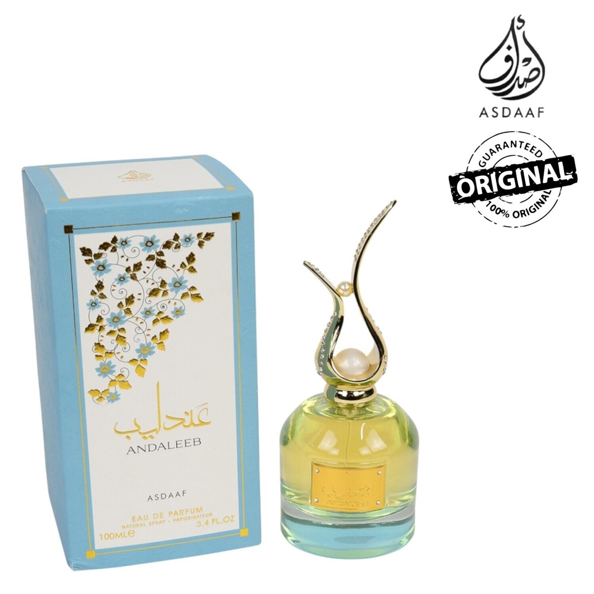 Andaleeb Asdaaf Perfume 100ml Unisex By Lattafa Arabic Arabian