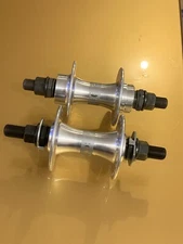 BMX  JoyThech Hub Set  48H high flage Silver Axle 14 mm.