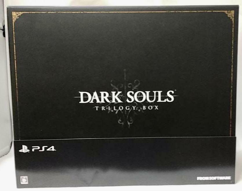 PS4 DARK SOULS TRILOGY BOX Limited Ver Senior Knight from Japan