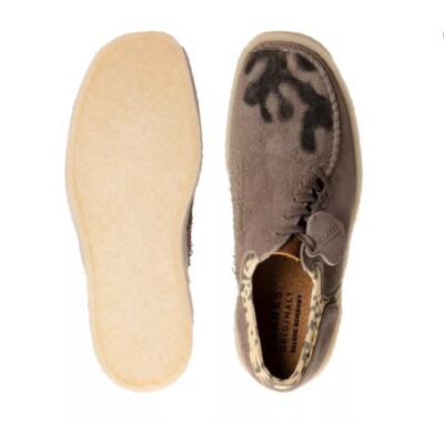 CLARKS ORIGINALS X SALEHE BEMBURY LUGGER CUPSOLE Taupe Men's Size