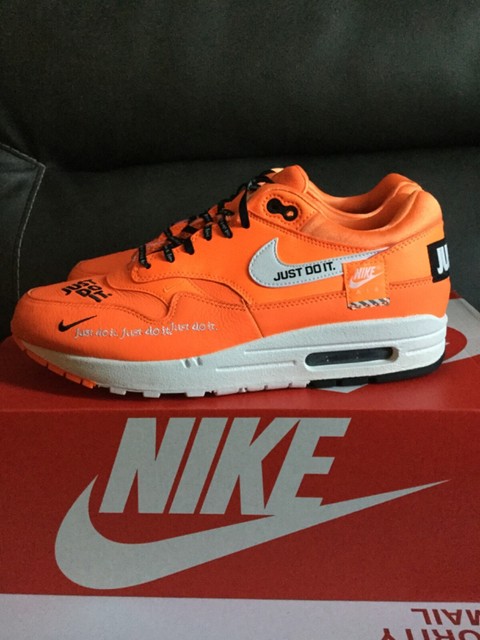 just do it shoes orange