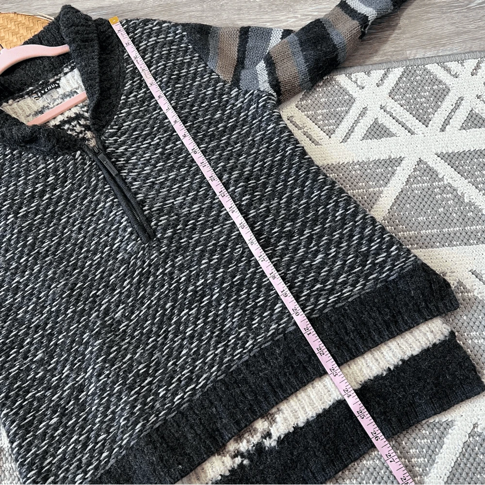 smartwool chup potlach 1/2-zip boho sweater