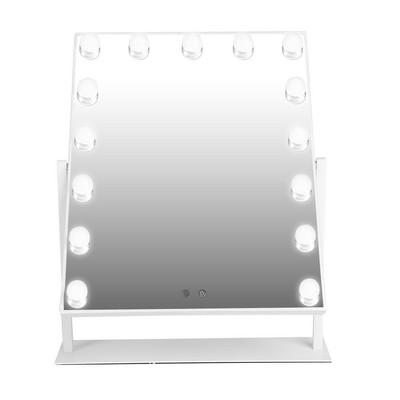 light up table mirror