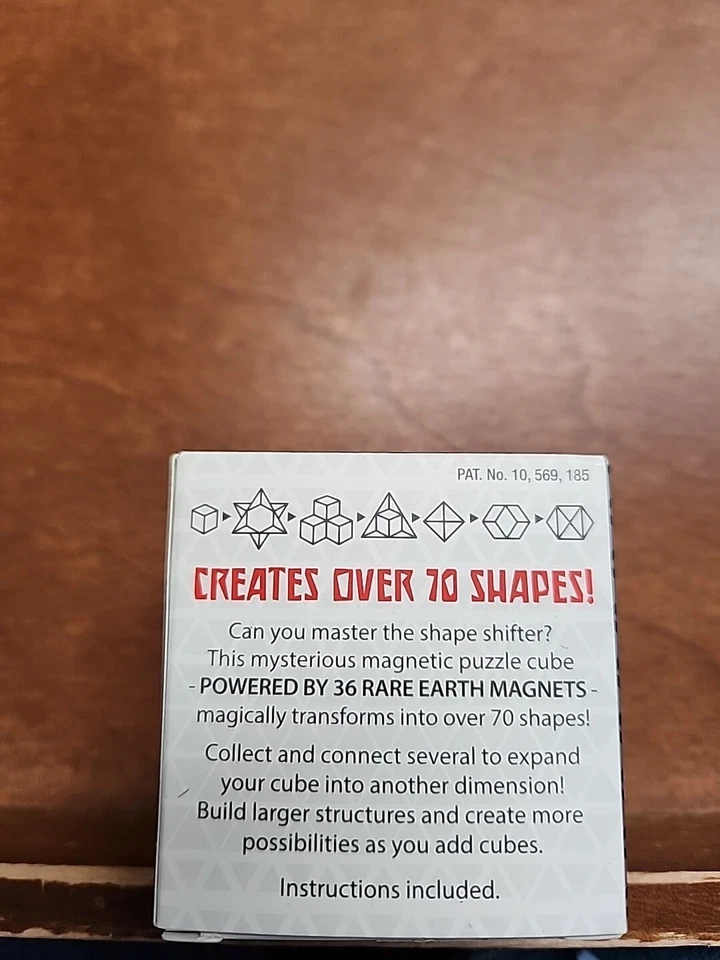 SHASHIBO Shape Shifting Box - Award-Winning, Patented Fidget Cube - Image 3 of 4