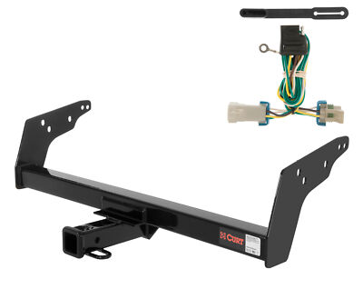 Curt Class 3 Trailer Hitch 2in Receiver And Wiring Harness Kit 13021-55359