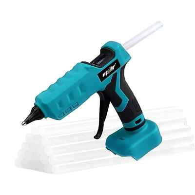 Cordless Hot Glue Gun Handheld Electric Power Full Size for Arts &Crafts & DIY