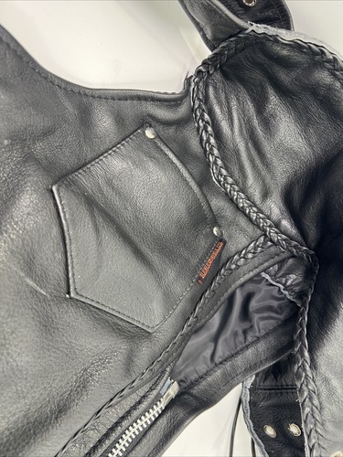 Motorcycle Chaps, Interstate Leather Chaps Mens Size XL - Picture 4 of 5