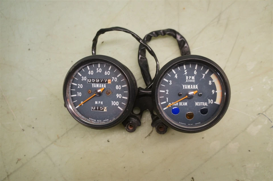 TACÓMETRO MEDIDORES YAMAHA DT SPEEDOMTER RT *2555 Foto 2 de 4