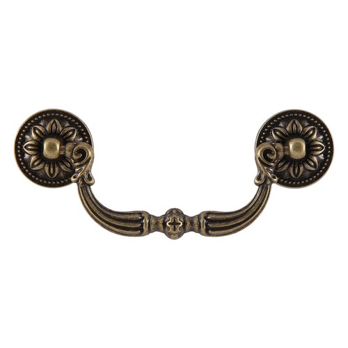 10Pcs Vintage Drop Bail Dresser Drawer Pulls Antique Bronze Cabinet Handles Knob - Bild 8 von 11