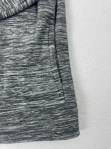 Puma Boys Hoodie Zip Up Size XS 5-6 Gray Black Fleece Hooded Sweatshirt Cozy - Picture 5 of 14