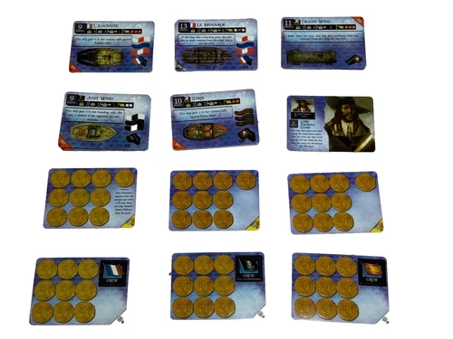 WizKids Pirates At Oceans Edge Lot Of 12