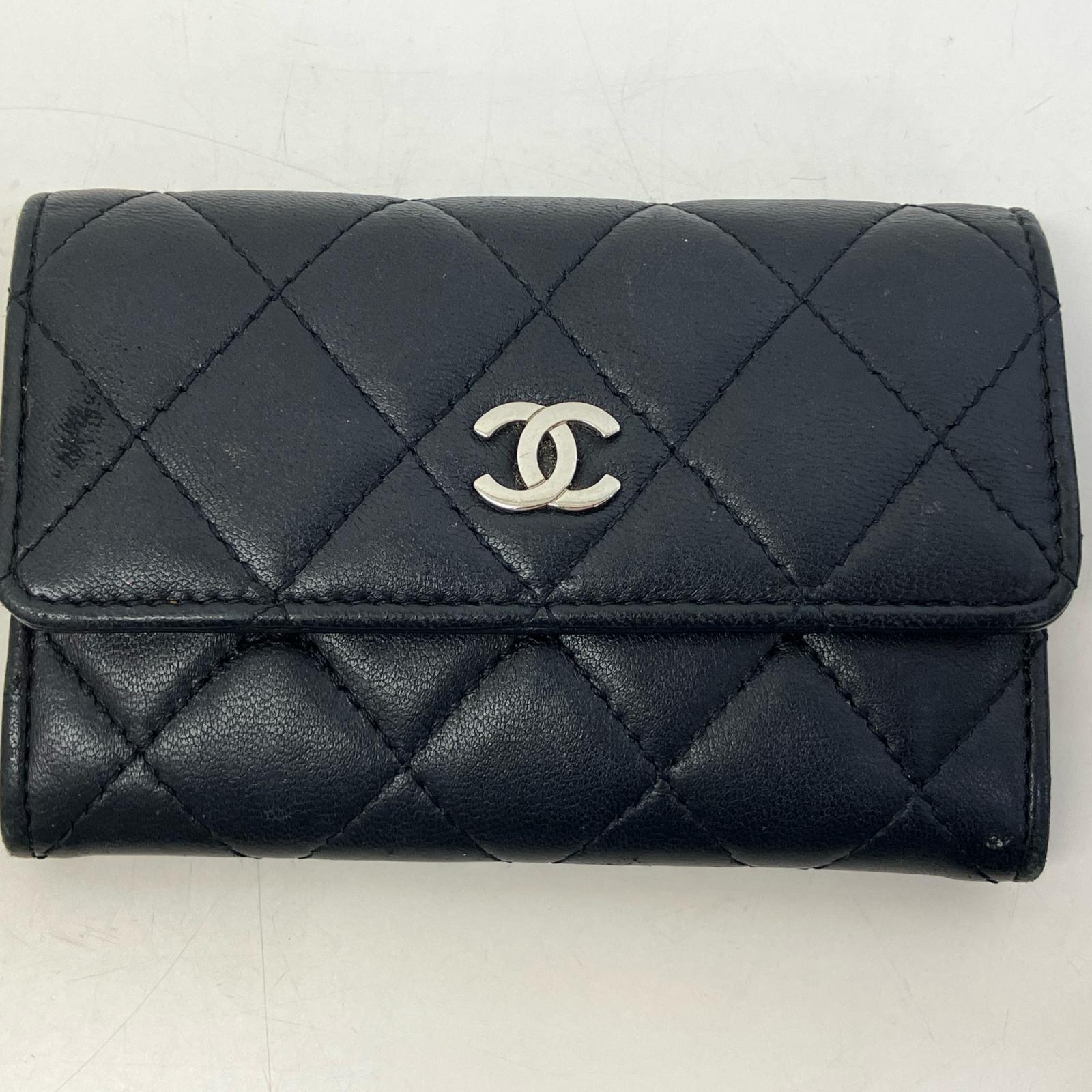 Chanel Matelasse Quilted Coin Case for Women
