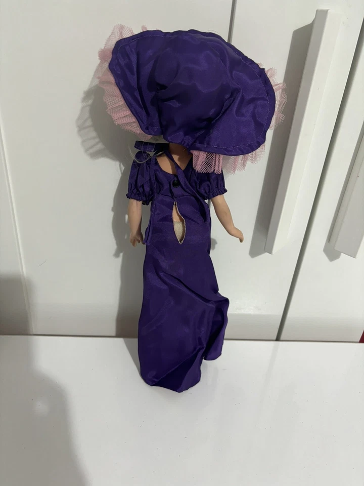 FURGA FRU FRU DAMINA VIOLA PURPLE BAMBOLA DOLL VINTAGE ANNI 60/70 - Immagine 4 di 4