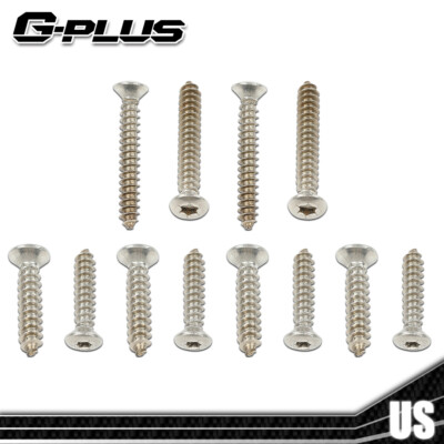 12Pcs HEADLIGHT & BUMPER Bezel Trim Screws Kit Fit For 1982-1987 Regal Grand GM