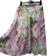 CC Floral Lined Skirt Size 12 Occasion Wedding