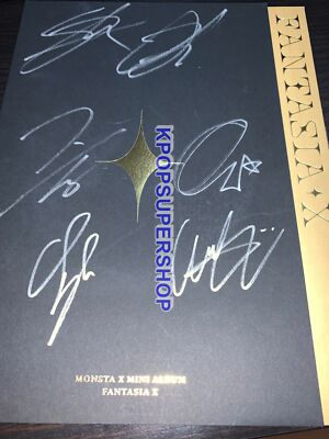MONSTA X FANTASIA X ver.Ⅳ ヒョンウォン直筆サイン入り MONSTA X FANTASIA X ver.Ⅳ ヒョンウォン直筆サイン入り