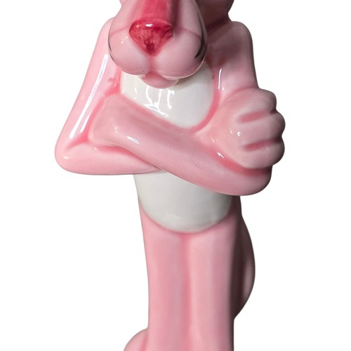 Pink Panther Keramik Figur Arme gekreuzt Royal Orleans Collection Geoffrey 81 - Bild 5 von 20