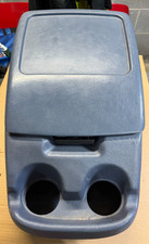 1992-1996 Ford F-150 92-97 F-250 F-350 Bronco Center Console Complete Obs Blue 1992-1996 Ford F-150 92-97 F-250 F-350 Bronco Center Console Complete Obs Blue