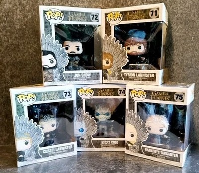 Funko Pop Game Of Thrones - Edition Ten ( Lot of 5 )
